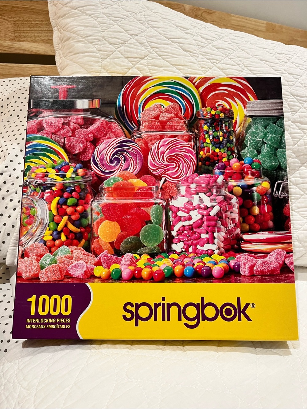 Springbok Candy Jars 1000-Piece Jigsaw Puzzle - Colorful Candy